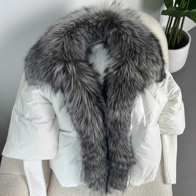 White silvery