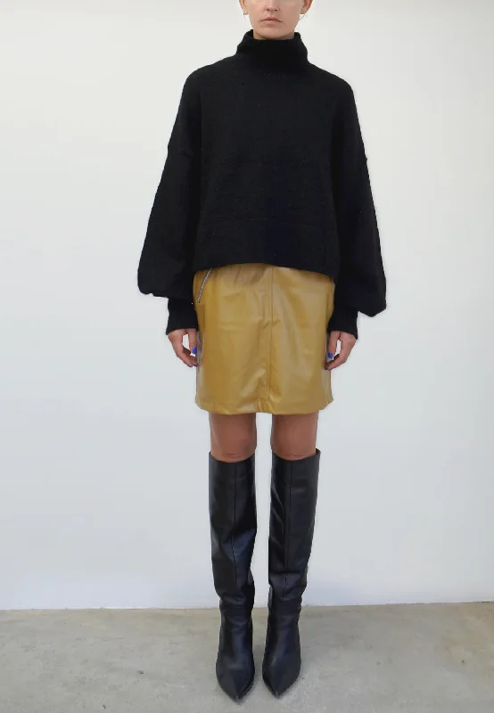 SUN SKIRT CAMEL cashmere skirt soft