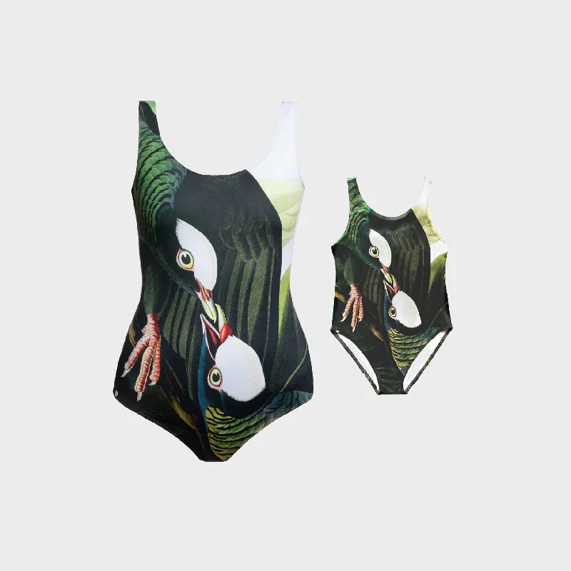 PIGEONS - SWIMSUITS DUO Timeless Black Bikini
