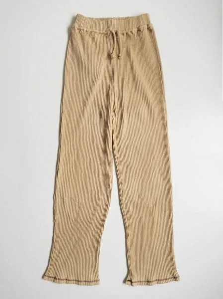 SALE 40%OFF ! <br/>【Baserange/ベースレンジ】DOUGLAS PANTS RIB FLEECE Comfy High-Waist Jeans