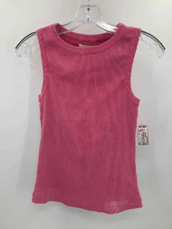 Pre-Owned Anthropologie Pink Size XS Tank Top peekaboo tank top