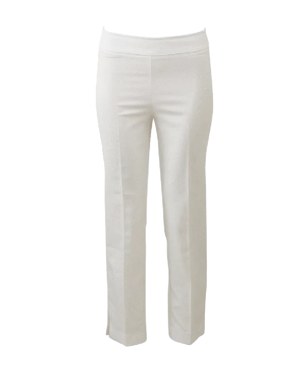 Venezia Pull-On Ankle Slit Pant Casual Skinny Fit Pants
