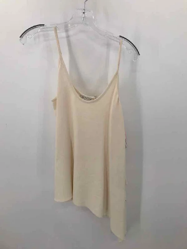 Pre-Owned Helmut Lang Ivory Size Small Tank Top playful tank top