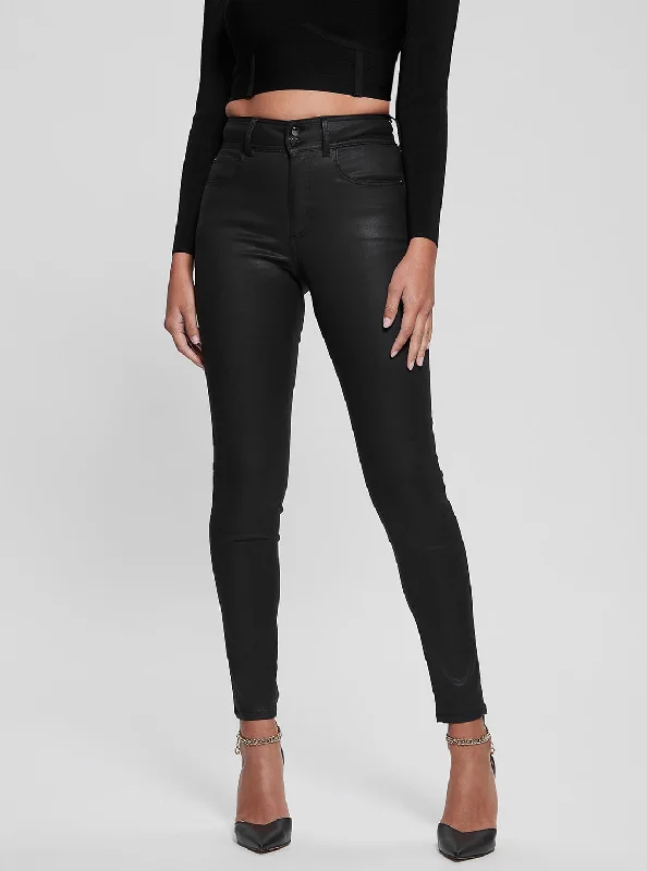Black Shape Up Pants High-Waist Jeans