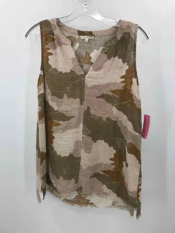 Pre-Owned Mystree Tan Size Small Tank Top flowy tank top